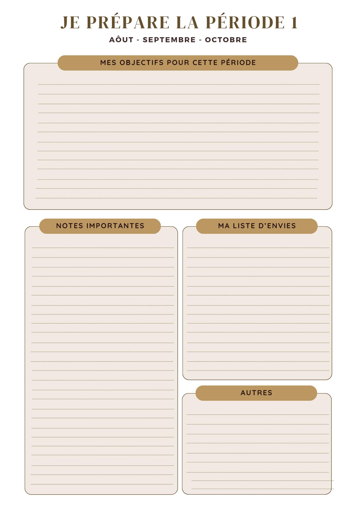 Agenda des Directions 2025/2026 - PDF