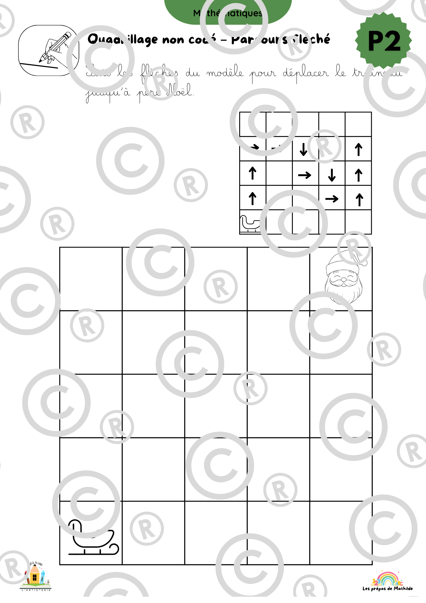 Cahiers autonomes : Noël (Accueil, M1, M2,M3,P1, P2)
