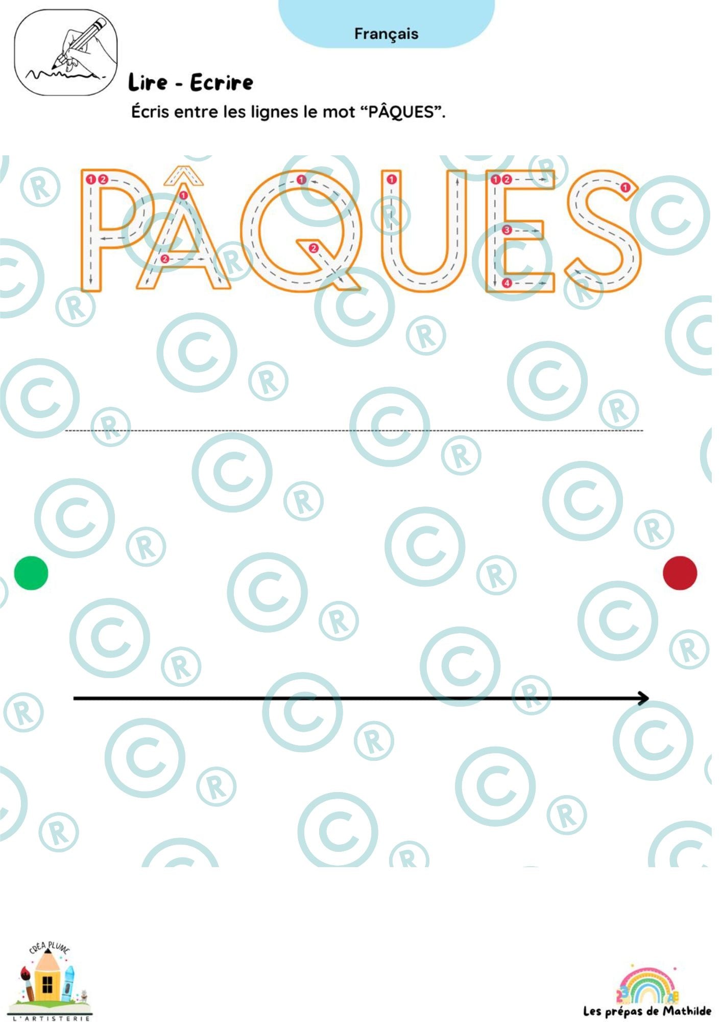 Cahiers autonomes : Pâques/ Printemps