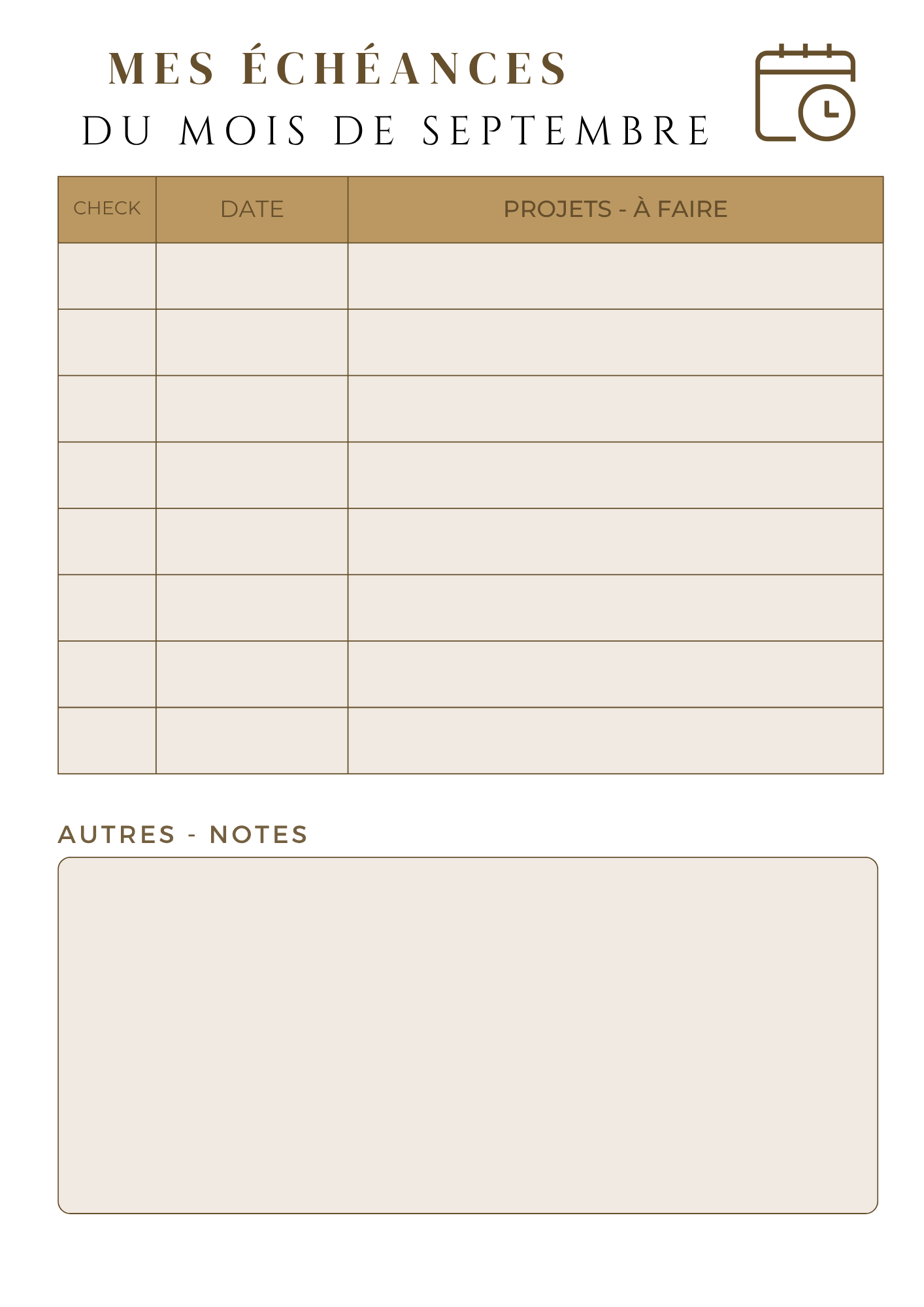 Agenda des Directions 2025/2026 - PDF