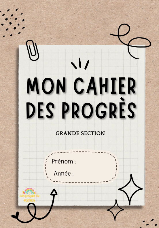 Cahier des progrès : M3