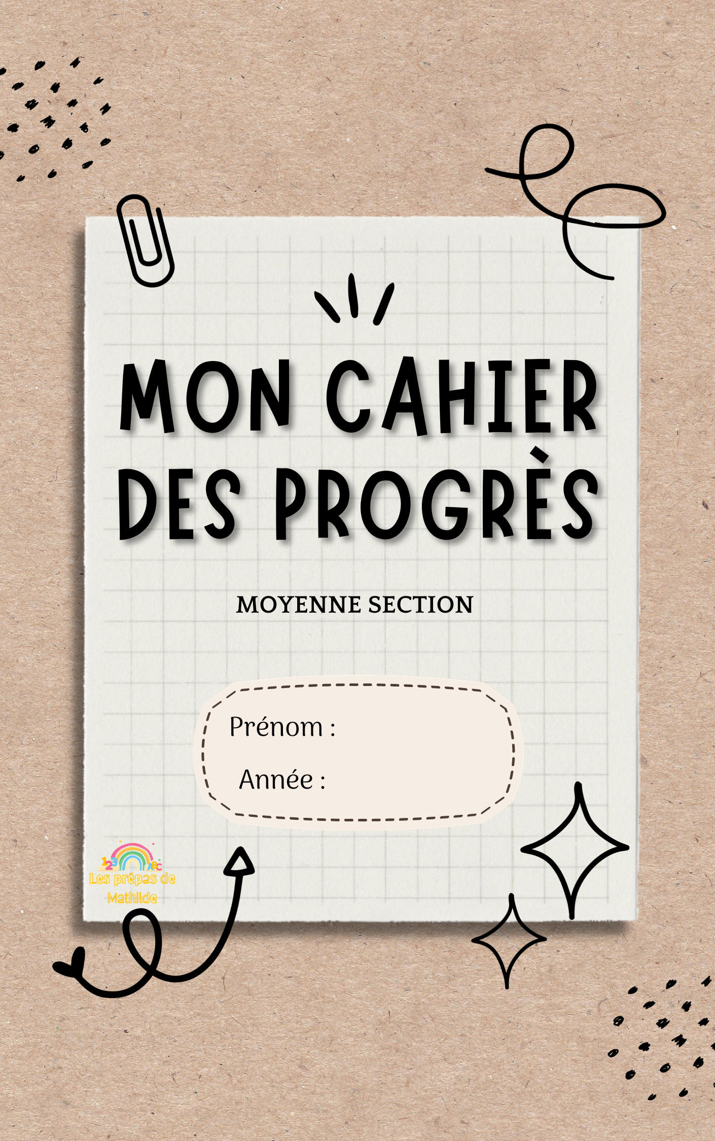 Cahier des progrès : M2