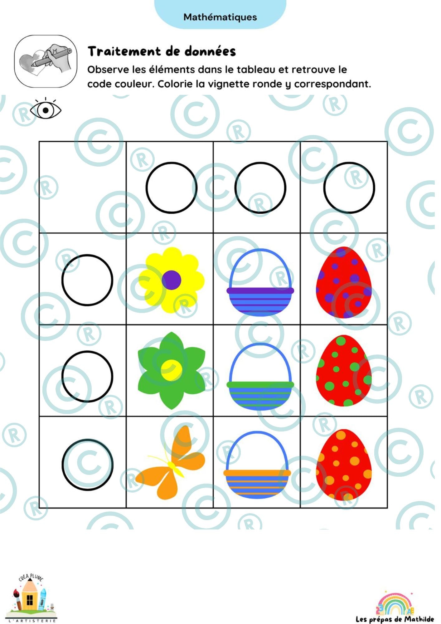 Cahiers autonomes : Pâques/ Printemps