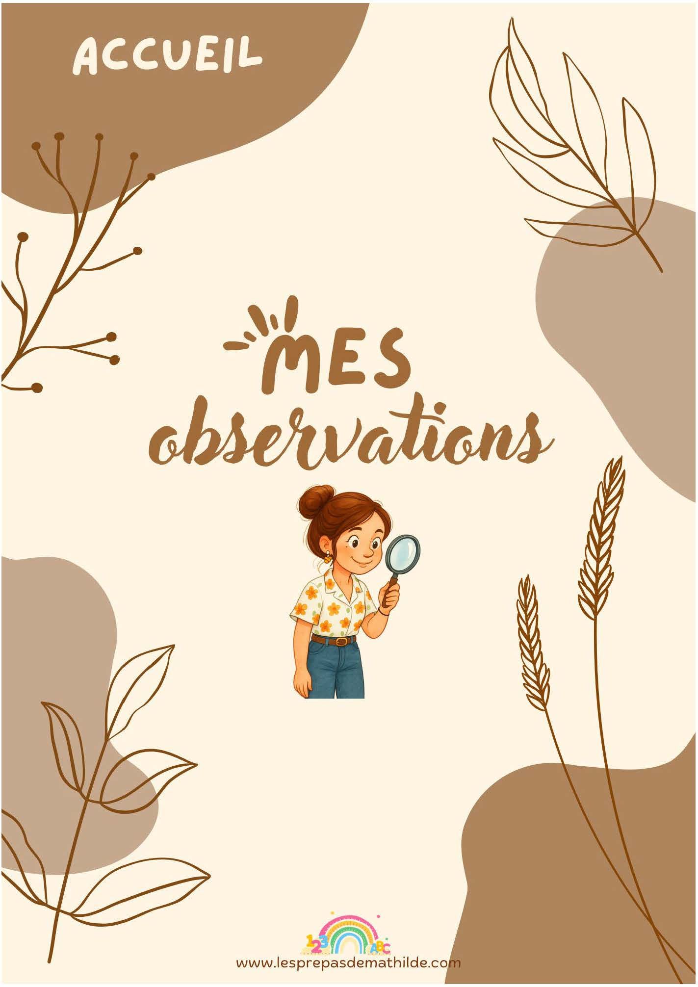 Accueil : Les grilles d'observations