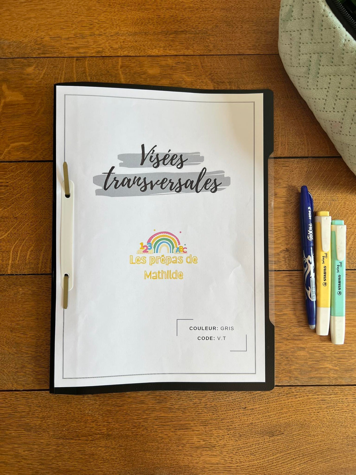 Préparation maternelle en lien avec le référentiel Belge: Visées transversales