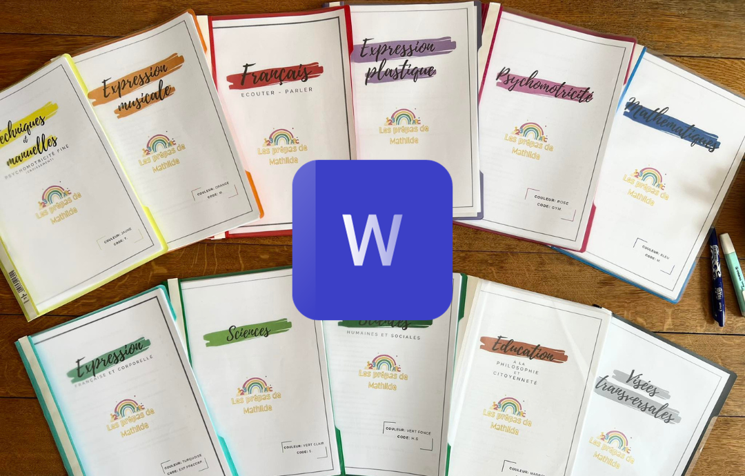 PACK : toutes les prépas vierges - Version WORD !