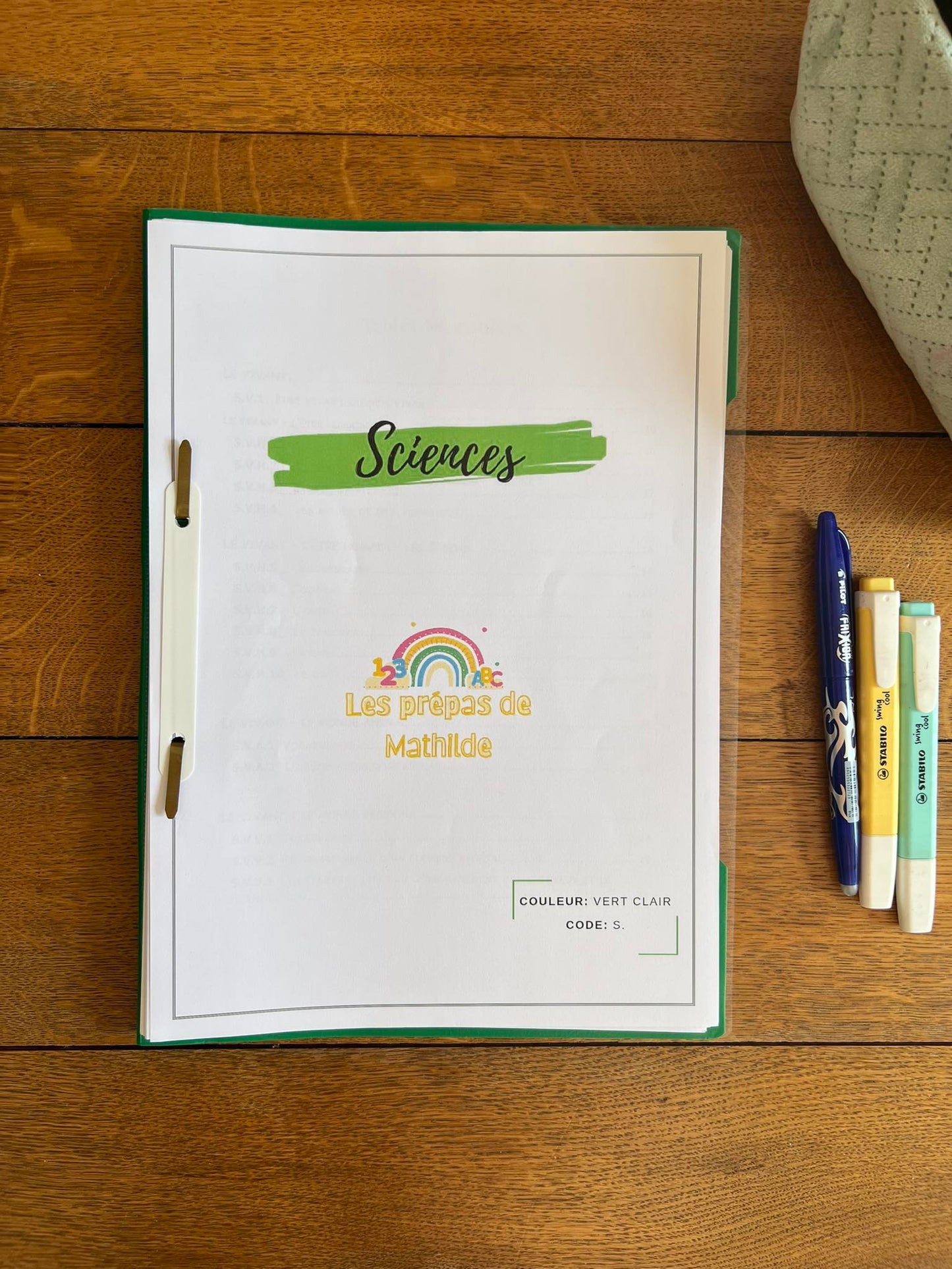 Préparations maternelle en lien avec le référentiel Belge: Sciences