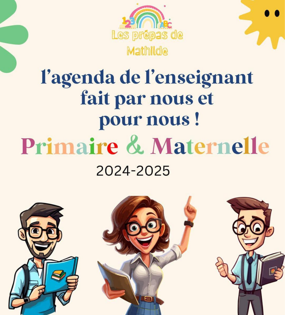 La genèse de mon "agenda de l'enseignant maternelle et primaire"