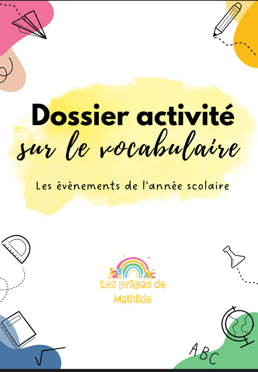 Dossier : Référentiel Vocabulaire (10 Thèmes)