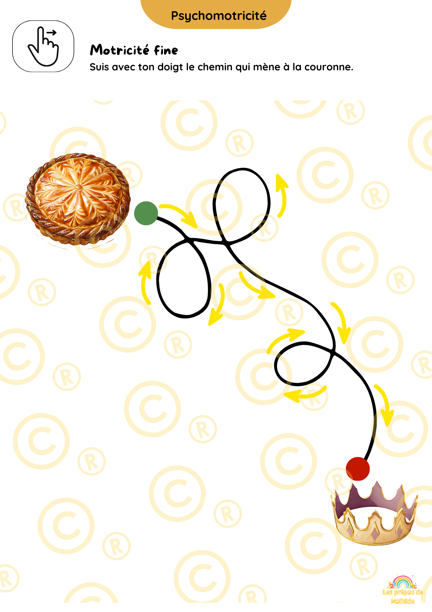 Cahiers autonomes : l'Épiphanie/Galette des rois (Accueil, M1, M2,M3)