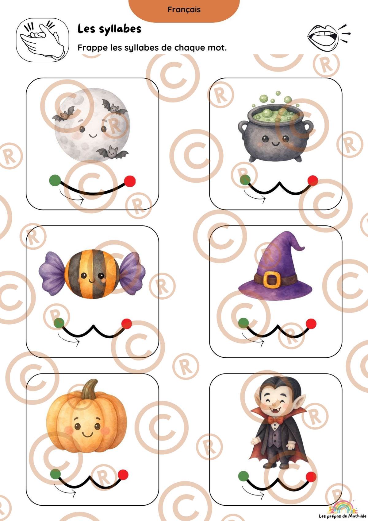 Cahier autonomes Halloween 🎃🧛🏻(Acc-M3)