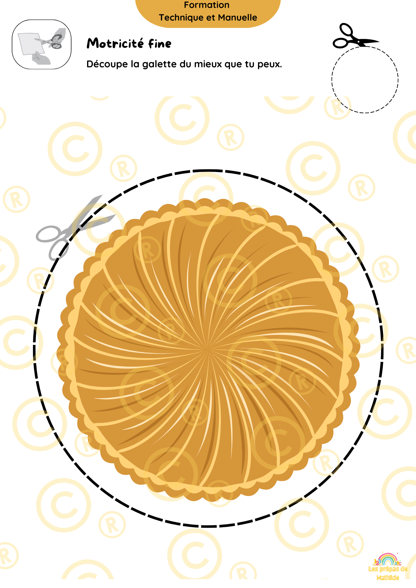 Cahiers autonomes : l'Épiphanie/Galette des rois (Accueil, M1, M2,M3)