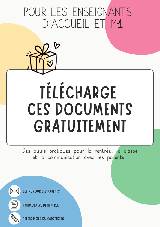 🎁 Outils gratuits pour démarrer son année en Accueil / M1
