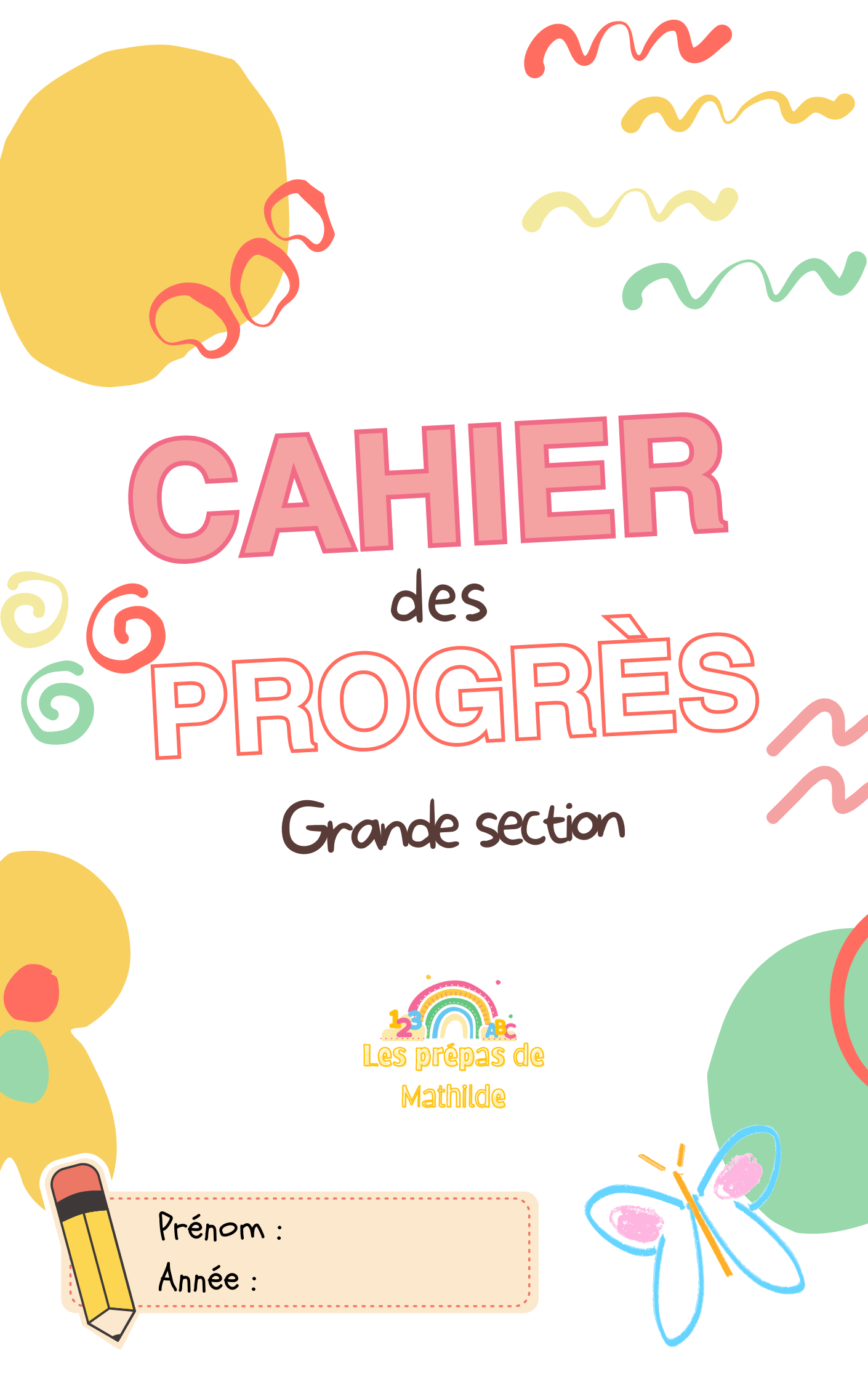 Pack : les cahiers des progrès