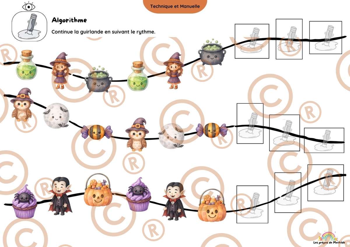 Cahier autonomes Halloween 🎃🧛🏻(Acc-M3)