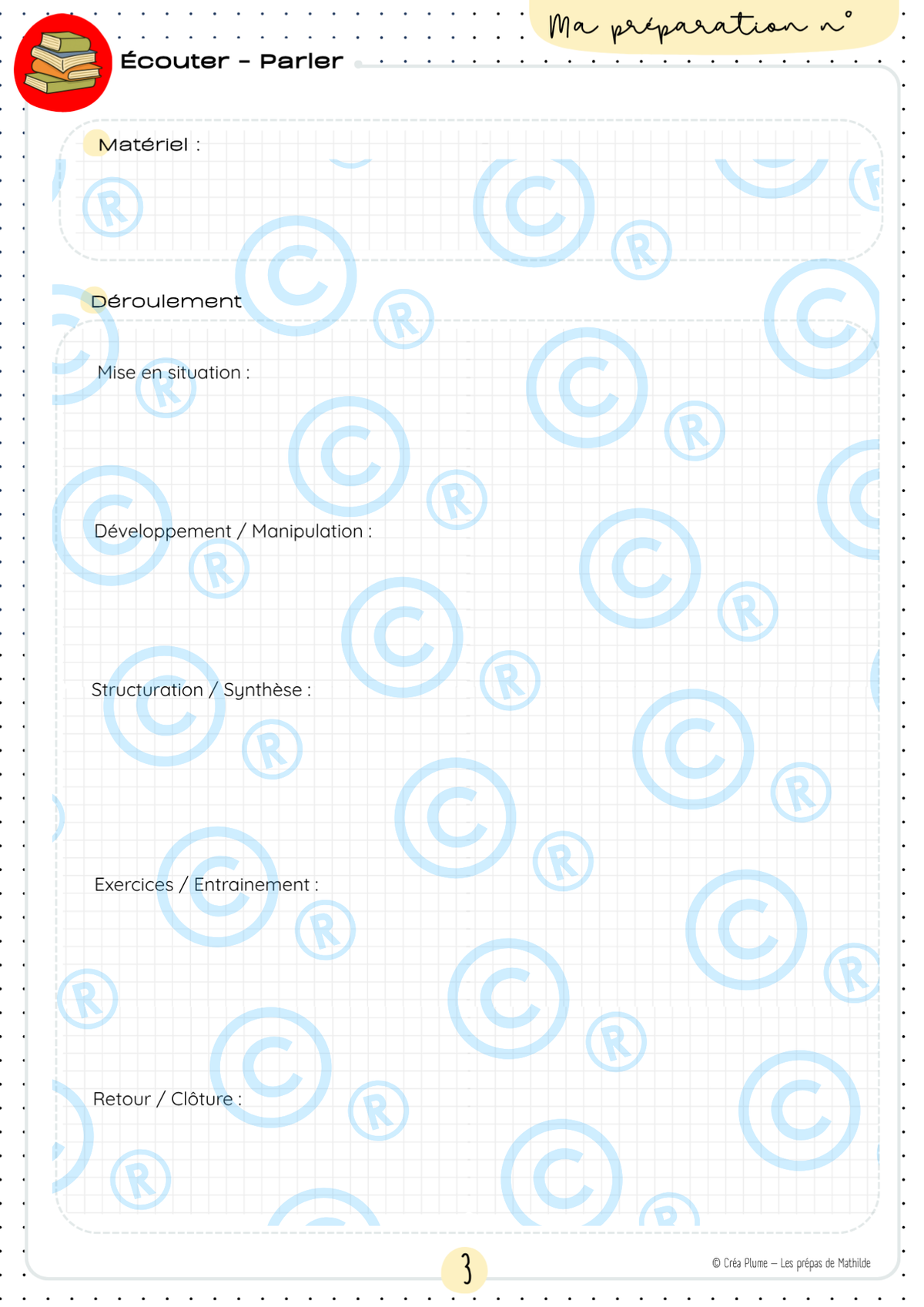 Primaire CECP et WBE | Canva de prépas adaptables PDF