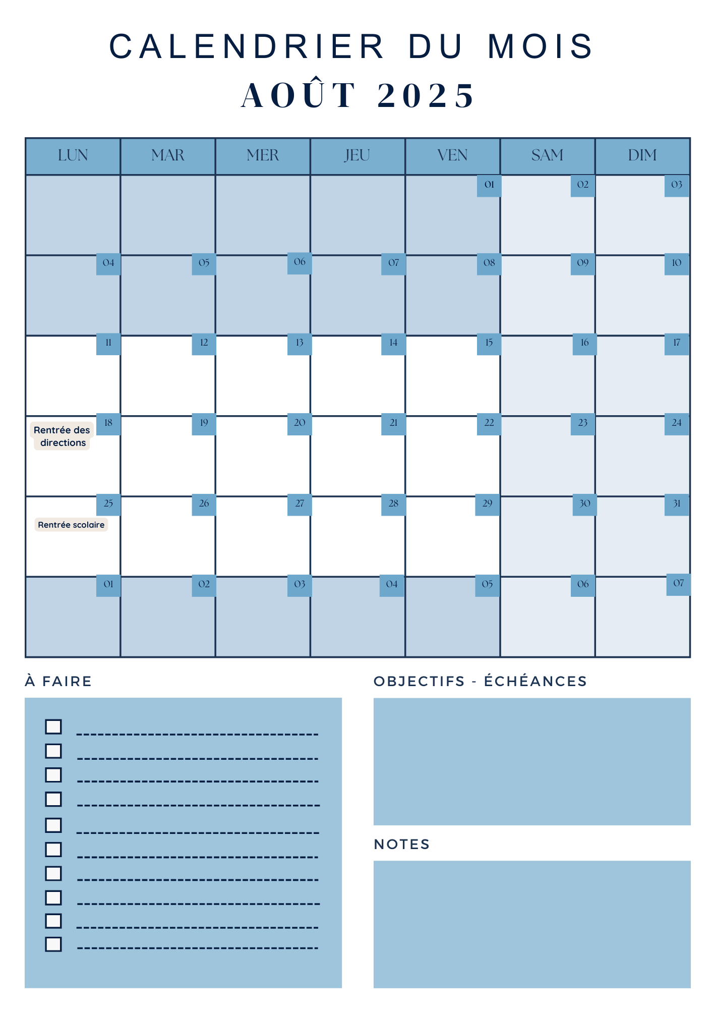 Agenda : secrétariat scolaire 2025/2026 - PDF