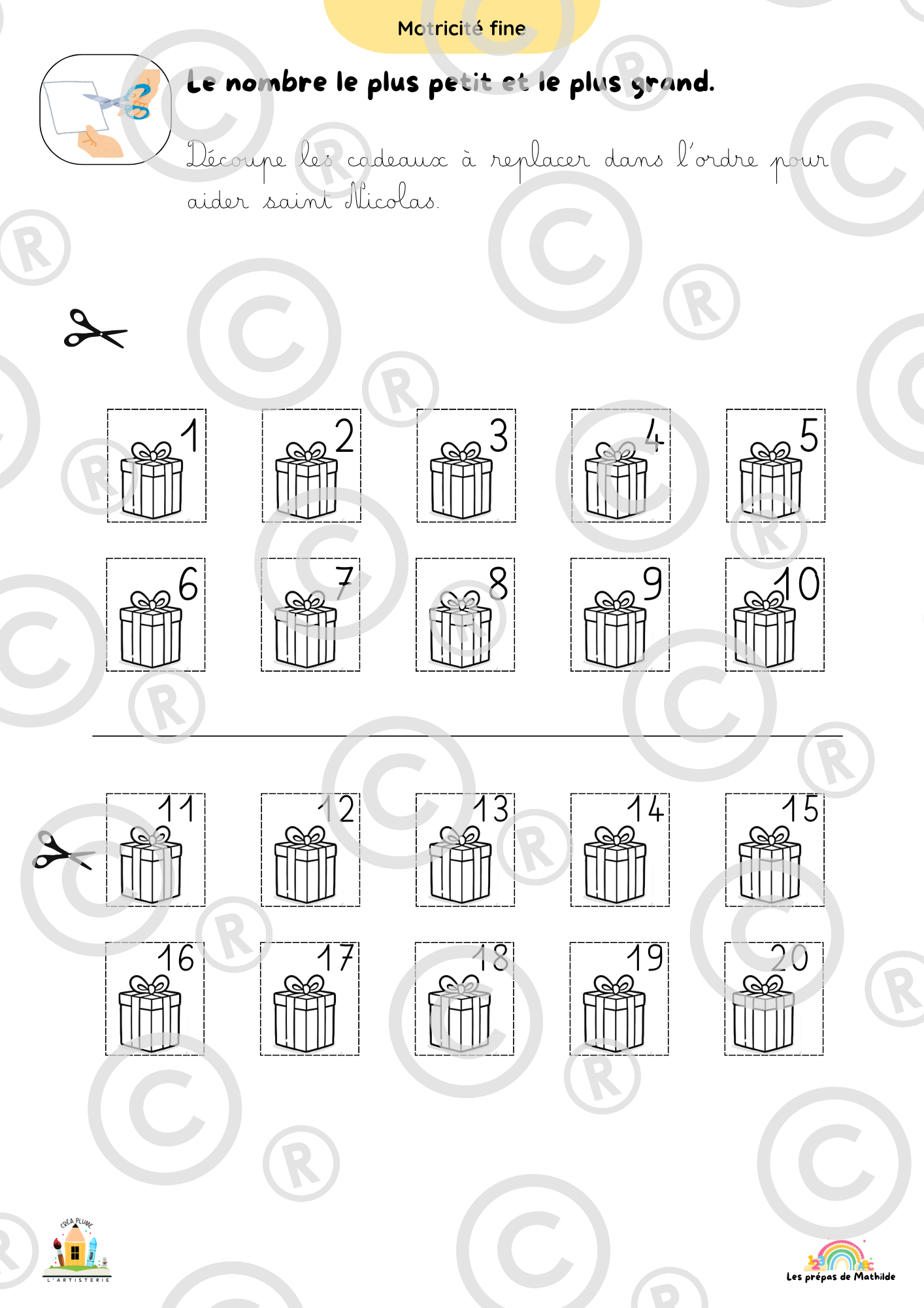 Cahiers autonomes : Saint-Nicolas (Accueil à la P2)