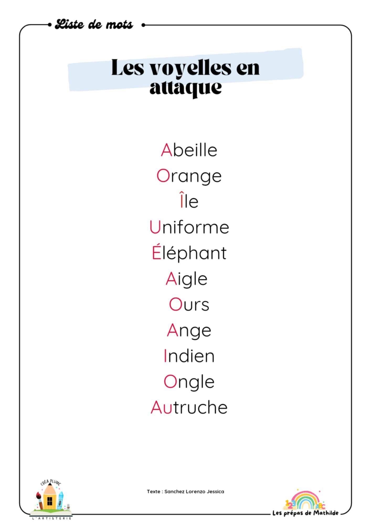 Les voyelles en comptines (69 comptines inédites!) Maternelle & Primaire