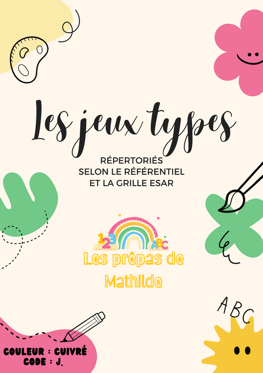 Les jeux types en classe maternelle