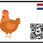 QR codes Eveil aux Langues : le vocabulaire de Pâques & printemps