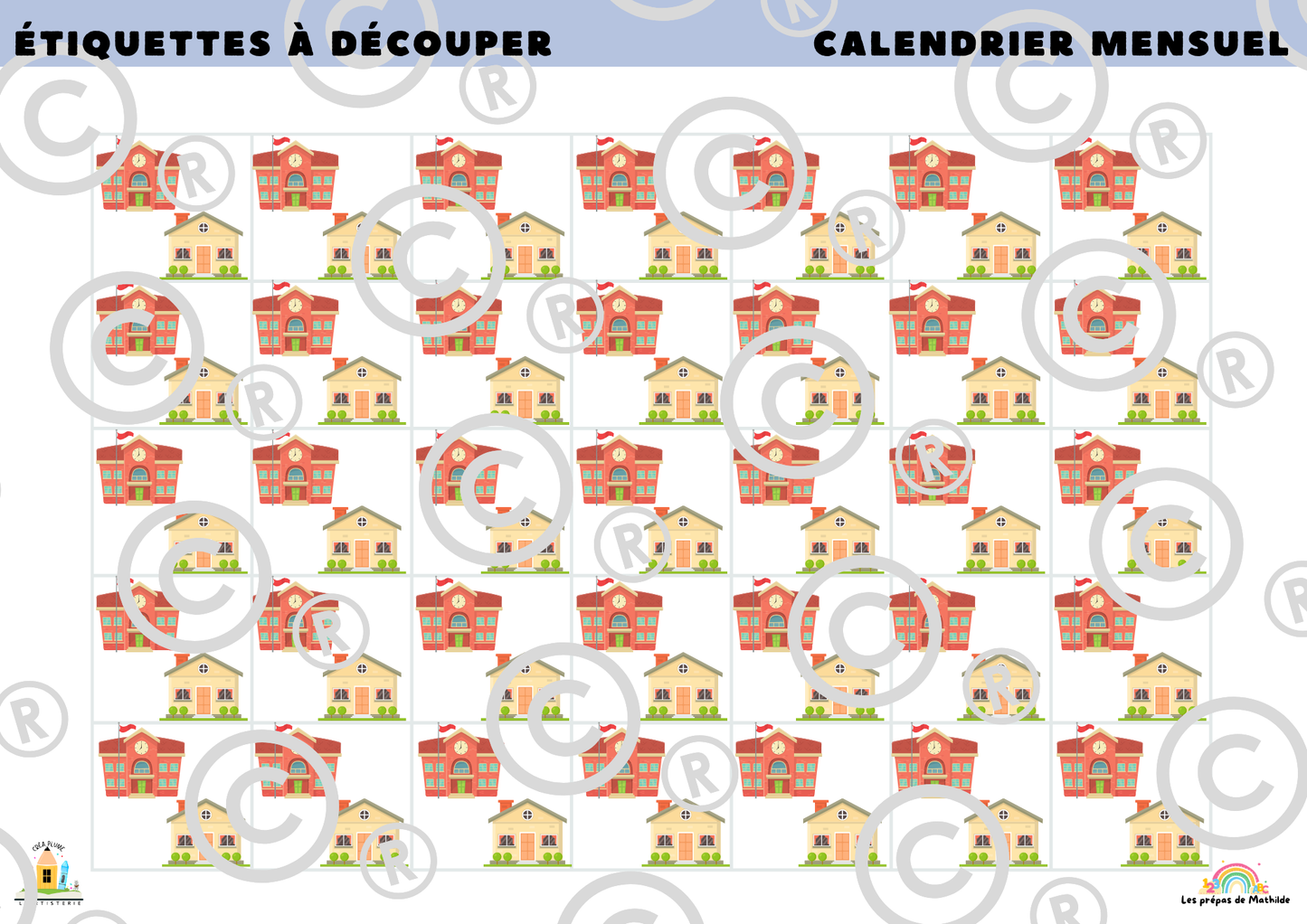 Le calendrier scolaire maternelle et primaire