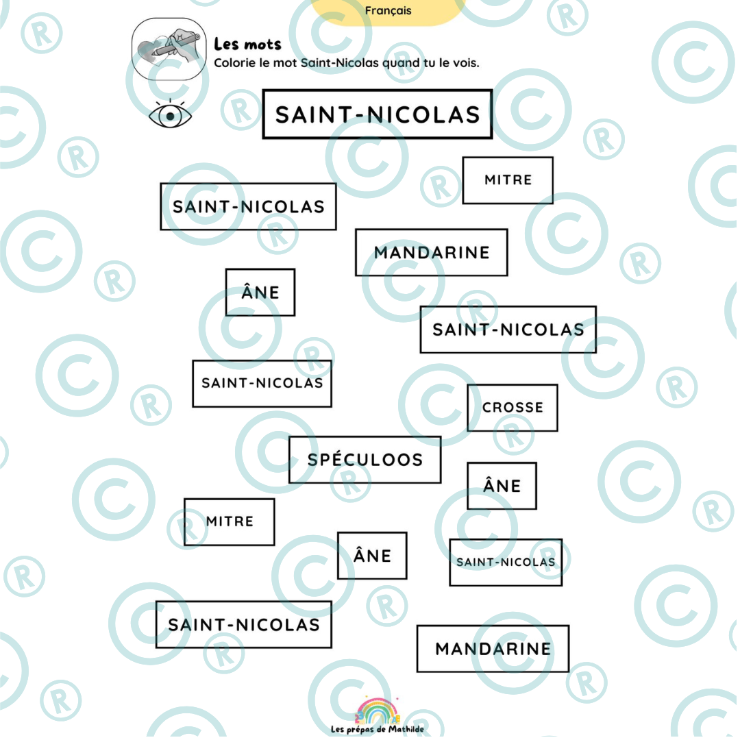 Cahiers autonomes : Saint-Nicolas (Accueil, M1, M2,M3)