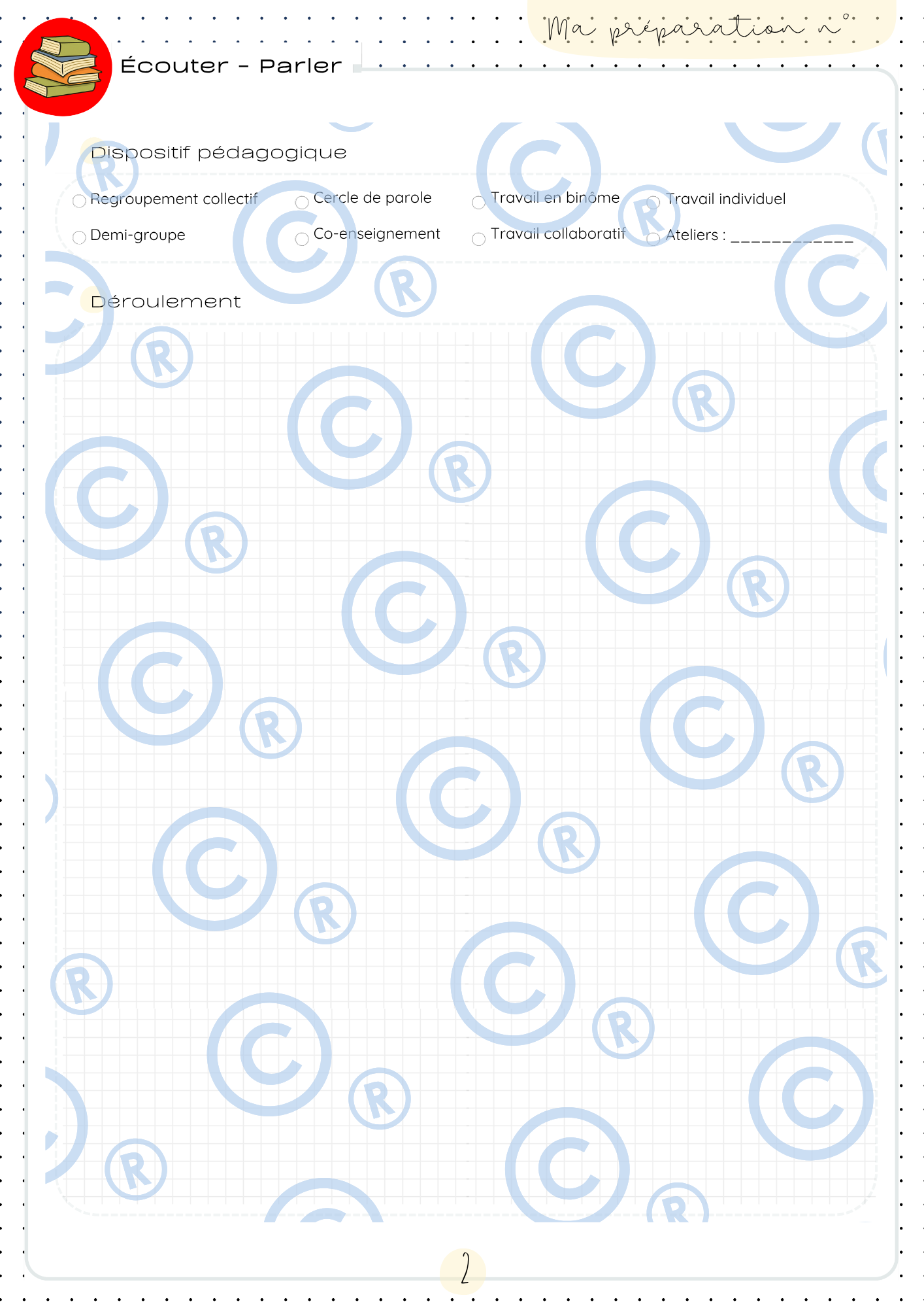 Super Pack Maternelle CECP+ SEGEC | Canva de prépas modifiables