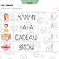 💐👨‍👧‍👦 Cahiers autonomes fêtes des mères & fêtes des pères 🎁