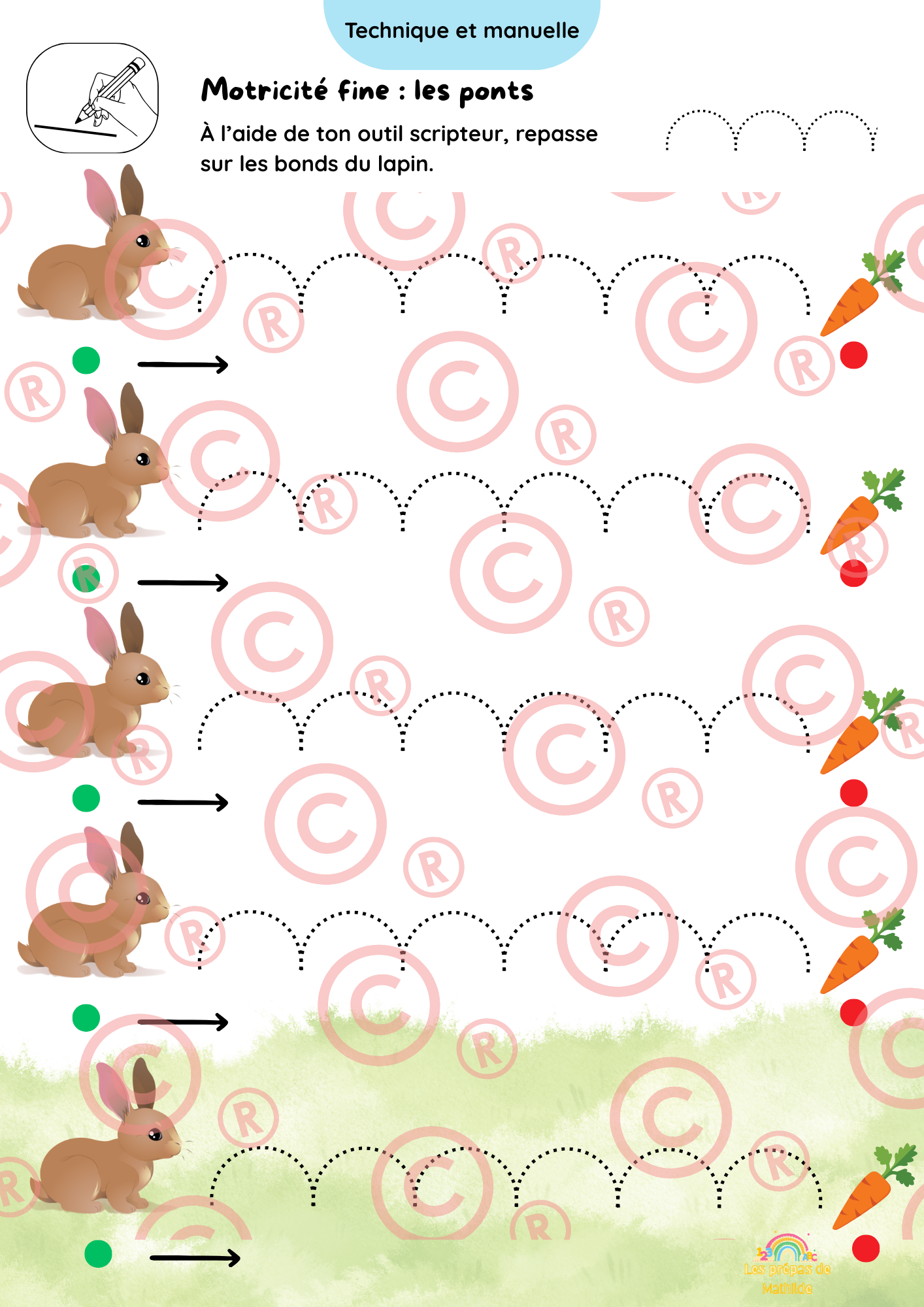 🐰 Cahiers autonomes – Pâques & Printemps | ACC · M1 · M2 · M3