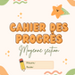 Moyenne section - cahier des progrès