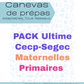 Pack ULTIME Maternelle & Primaire CECP+SEGEC | Canva de prépas adaptables