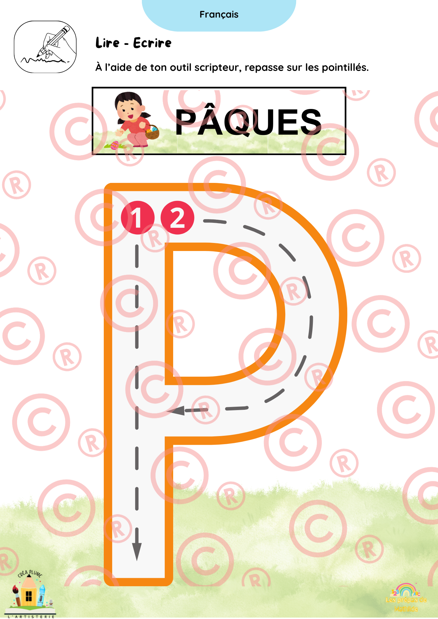 🐰 Cahiers autonomes – Pâques & Printemps | ACC · M1 · M2 · M3