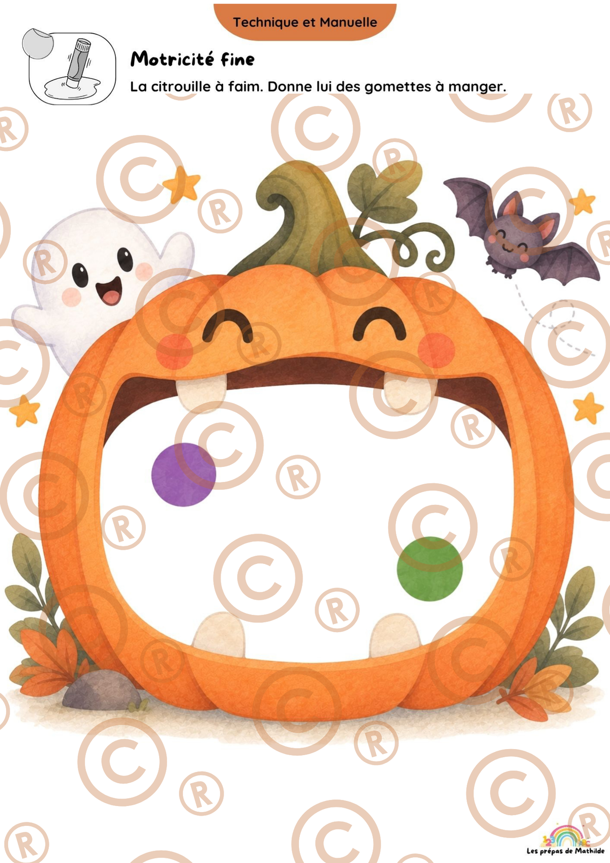 Cahier autonomes Halloween 🎃🧛🏻(Acc-M3)