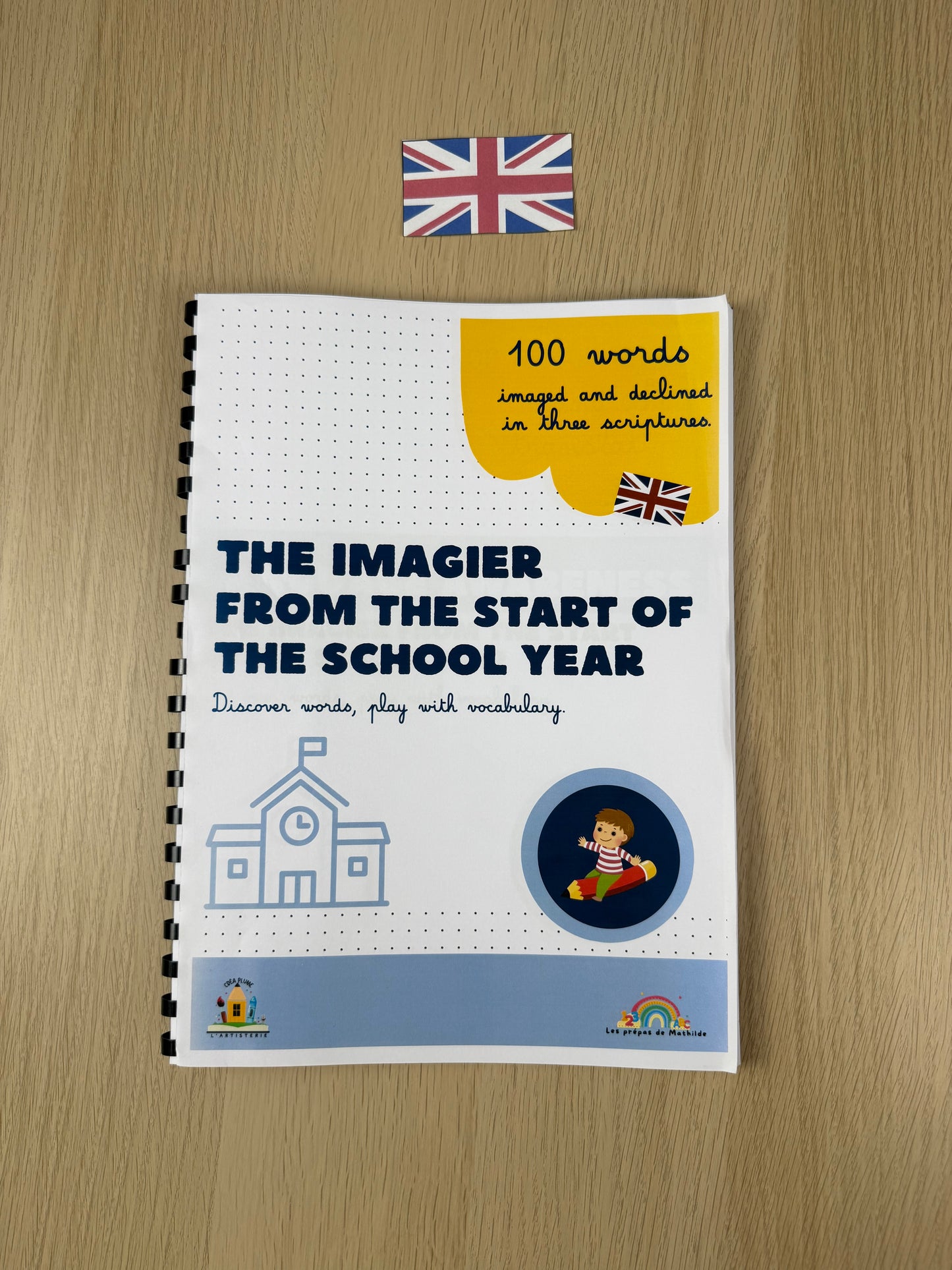 🌍 Éveil aux langues : 100 mots de la rentrée déclinés en 5 langues🌍(M1 à la P2)