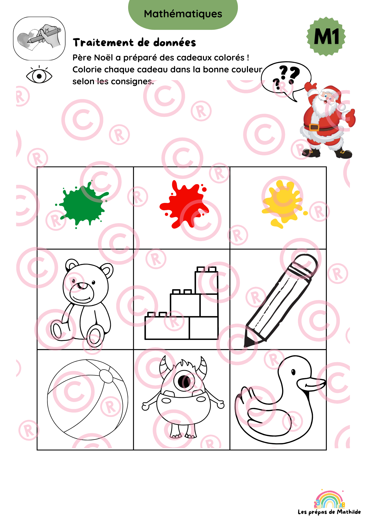 Cahiers autonomes : Noël (Accueil, M1, M2,M3,P1, P2)