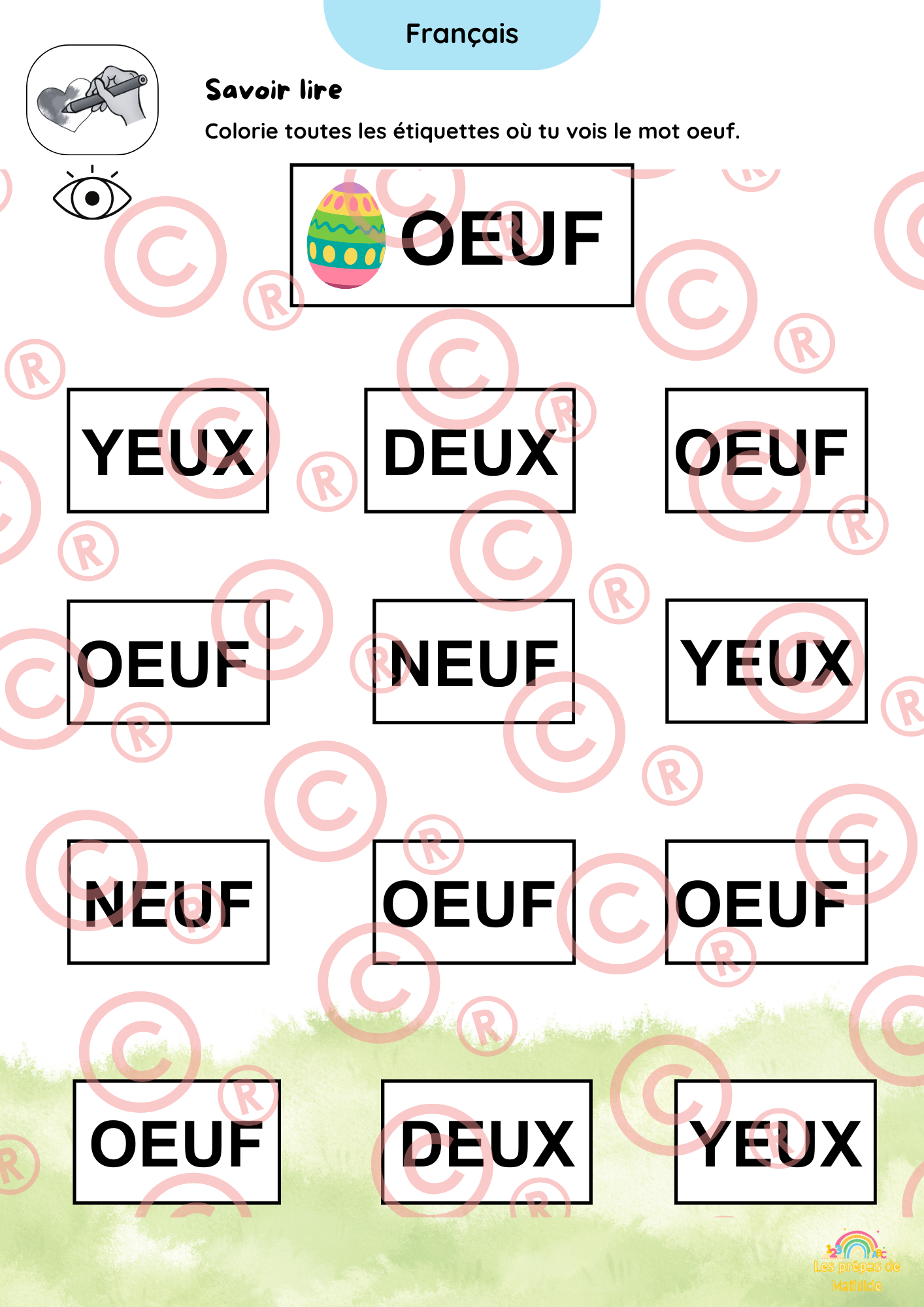 🐰 Cahiers autonomes – Pâques & Printemps | ACC · M1 · M2 · M3