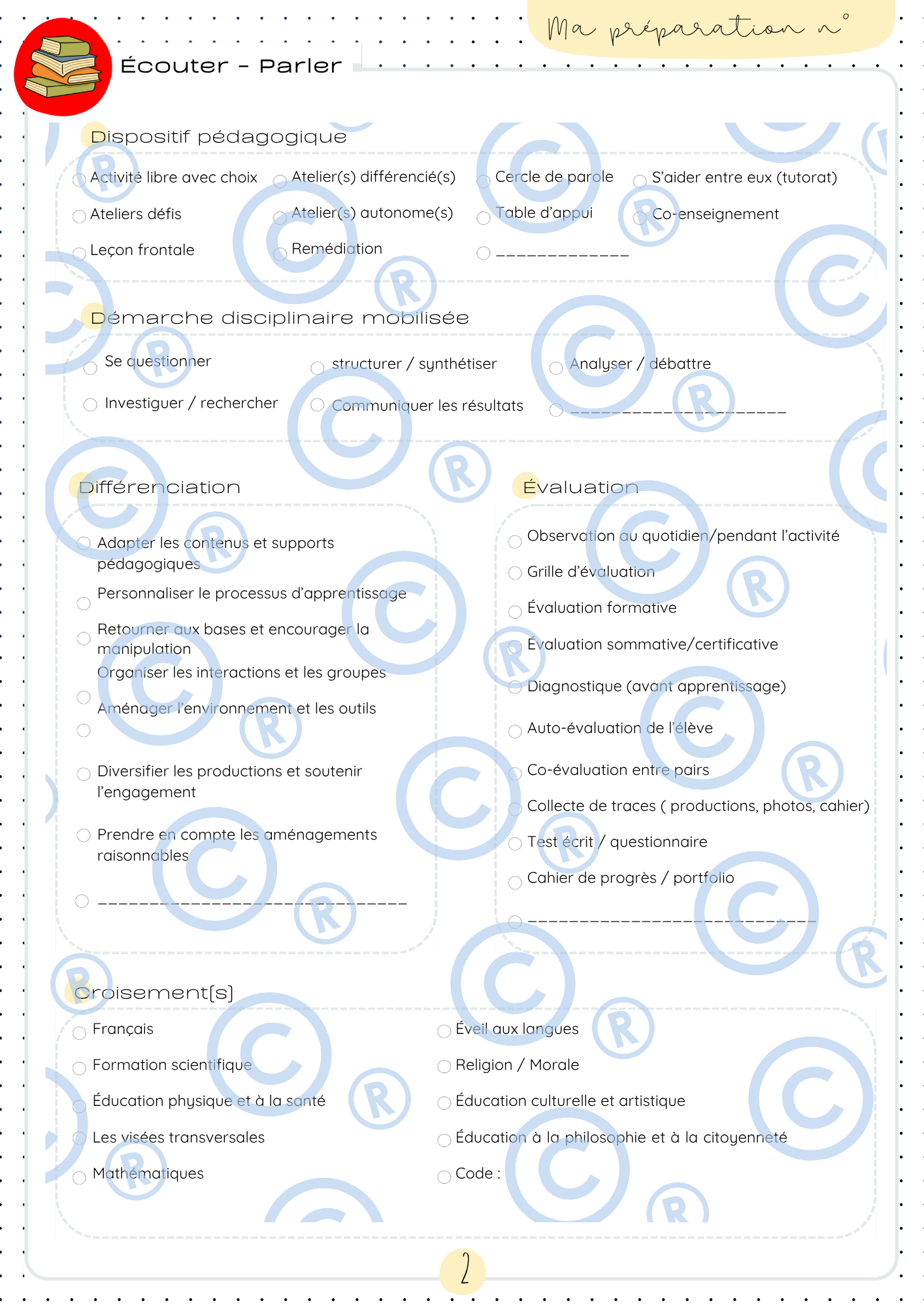 Super Pack Primaire CECP+ SEGEC | Canva de prépas modifiables
