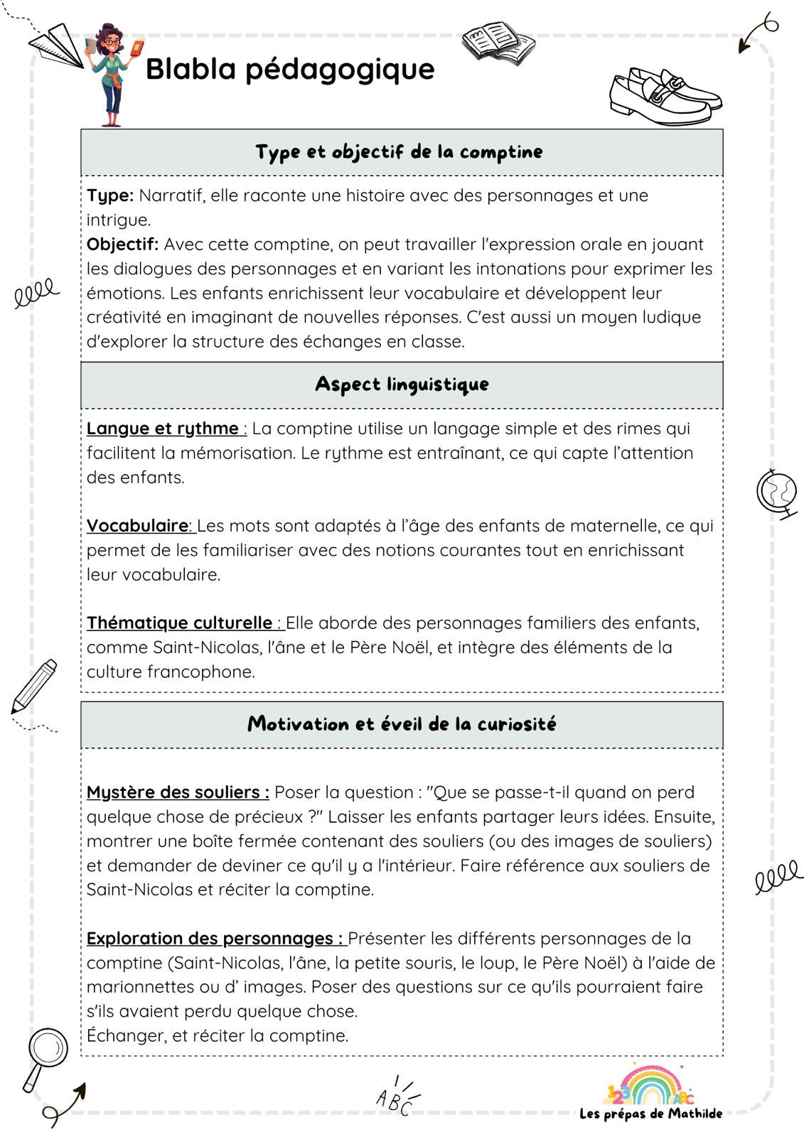 Les chants et comptines de Saint-Nicolas (plus de 200 pages)