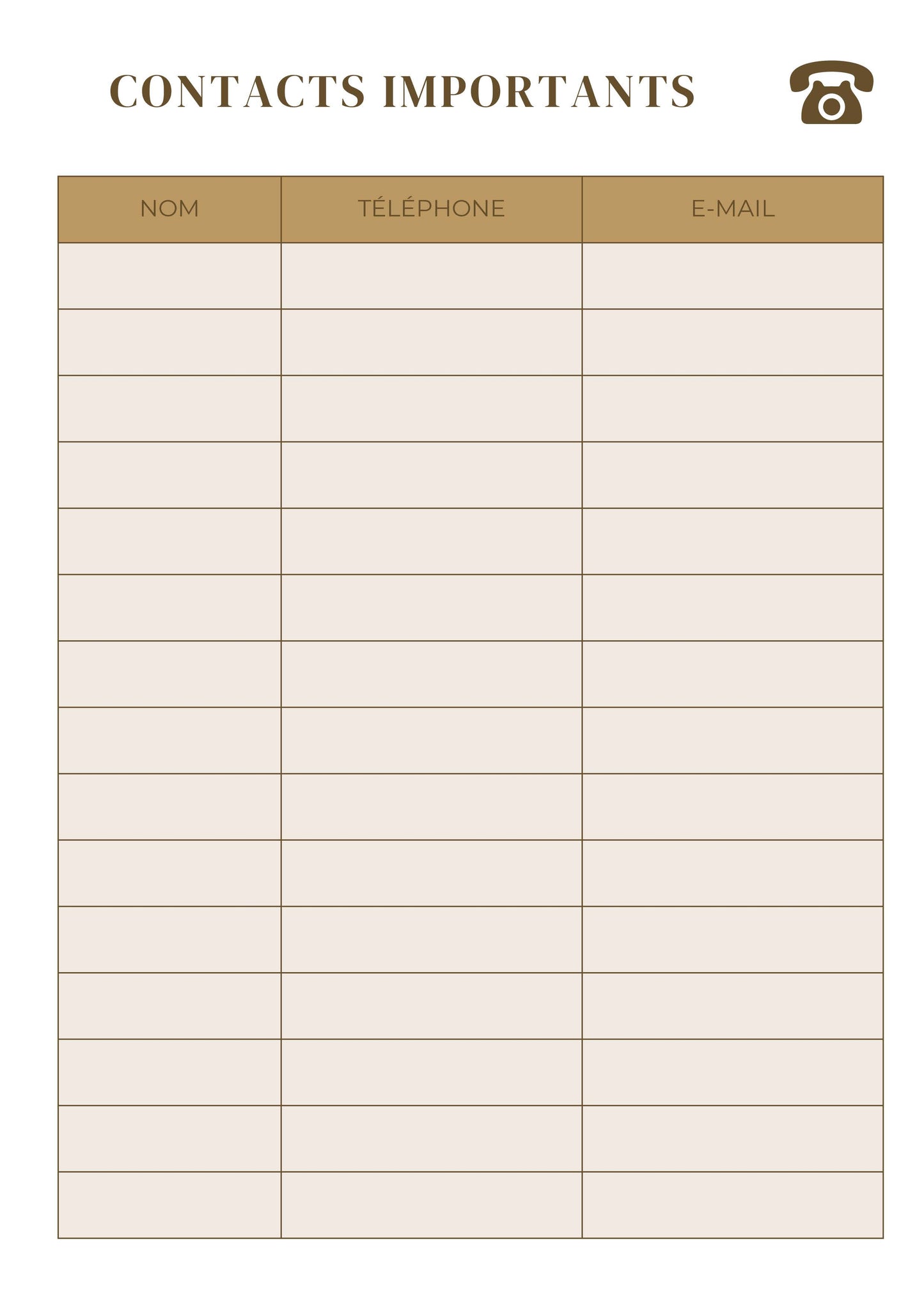 Agenda des Directions 2026/2027 - PDF