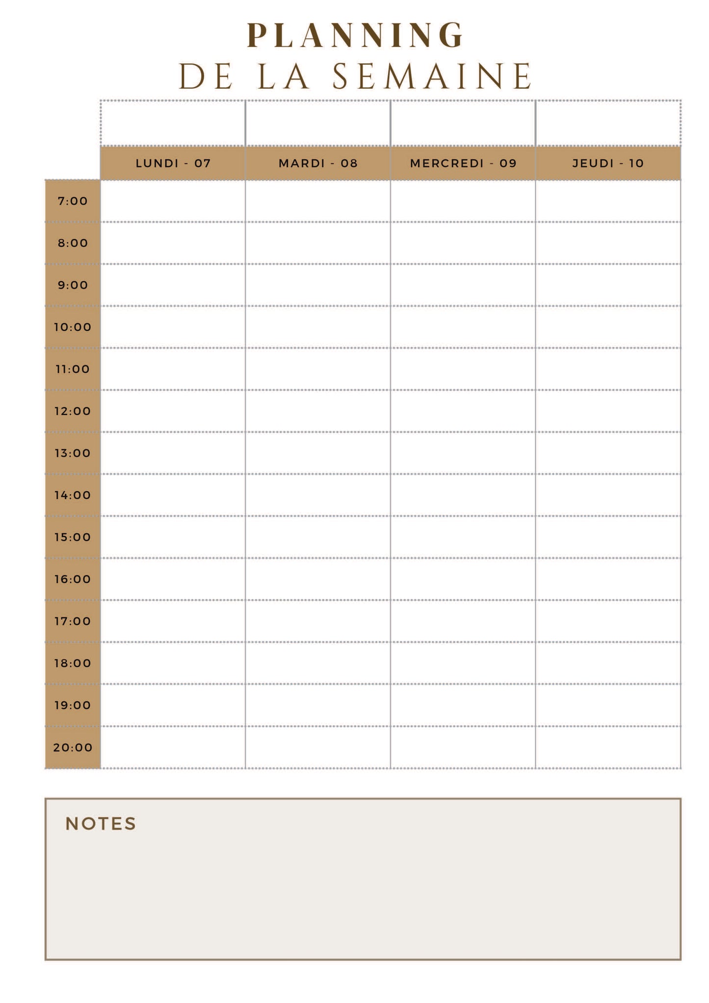 Agenda des Directions 2026/2027 - PDF