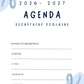 Agenda : secrétariat scolaire 2026/2027 - PDF