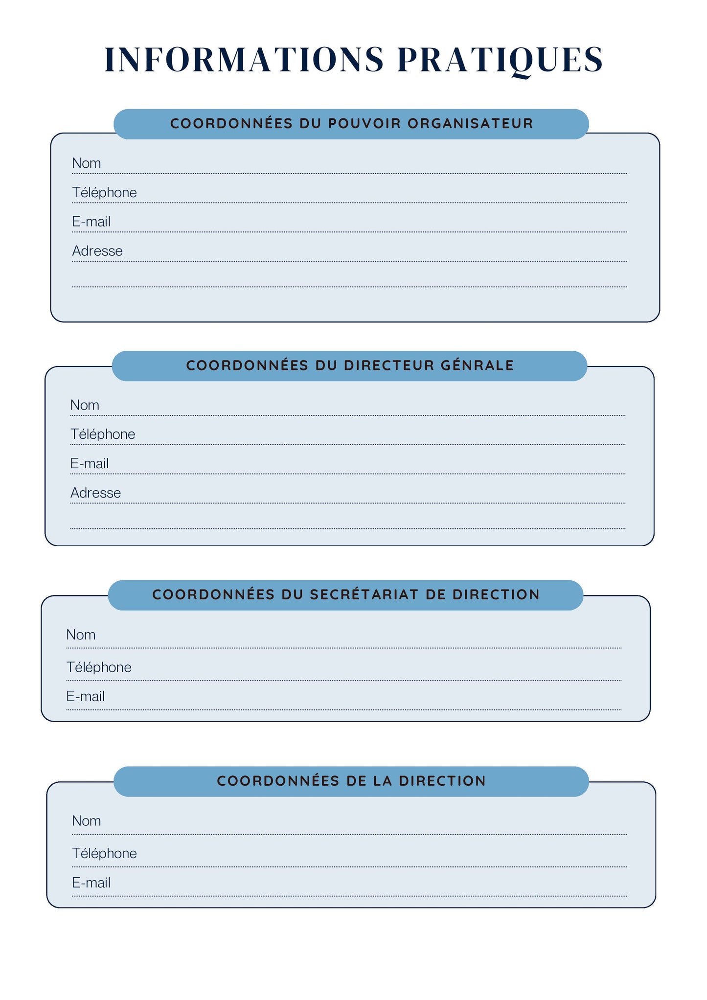 Agenda : secrétariat scolaire 2026/2027 - PDF