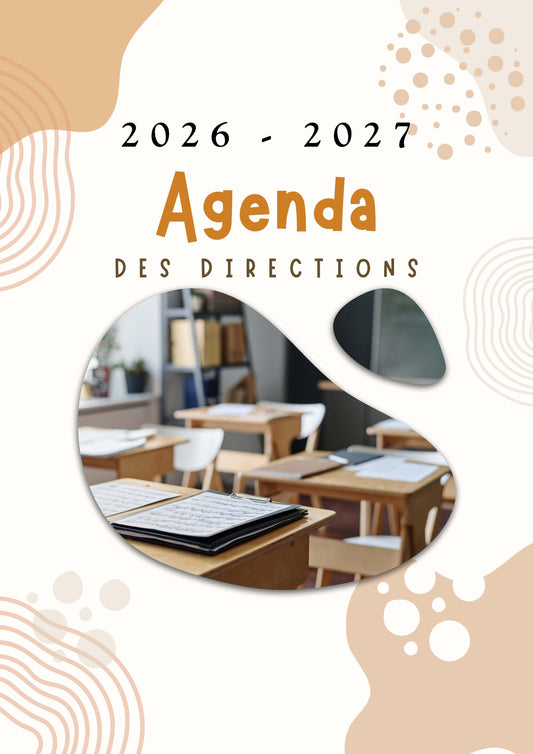Agenda des Directions 2026/2027 - PDF