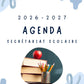 Agenda : secrétariat scolaire 2026/2027 - PDF