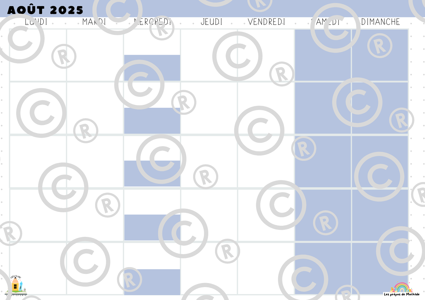 Le calendrier scolaire maternelle et primaire