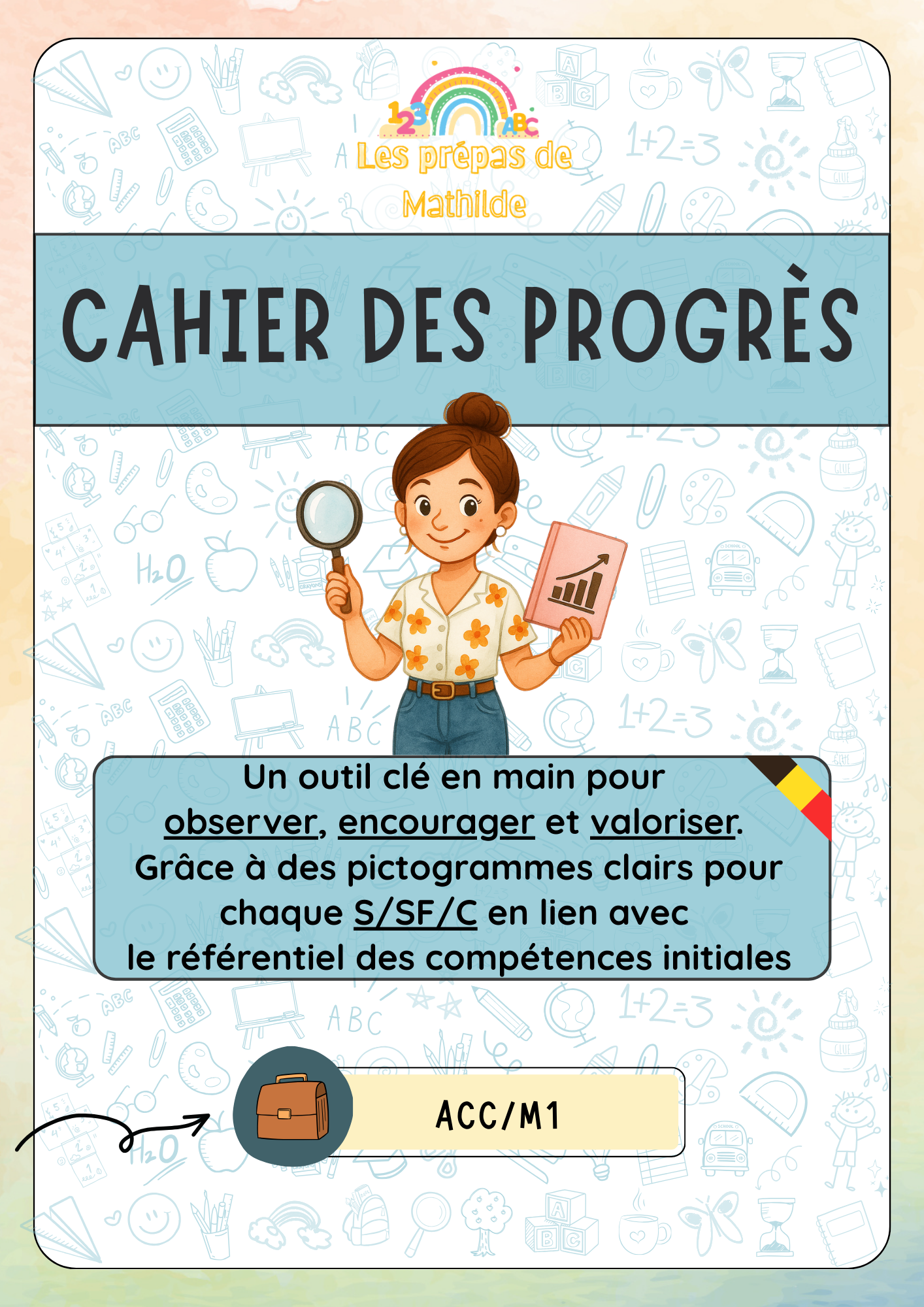 Cahier des progrès : Accueil | M1