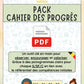 PACK : Les cahiers des progrès