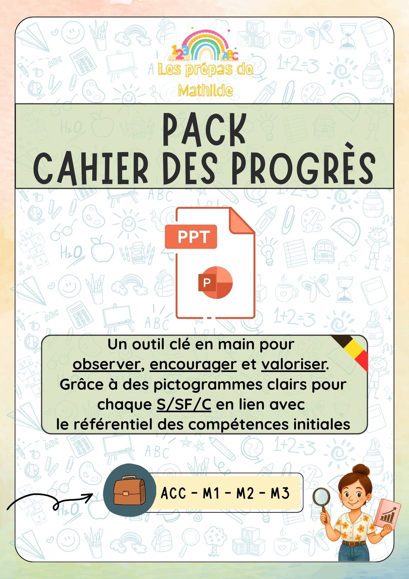 PACK : Les cahiers des progrès