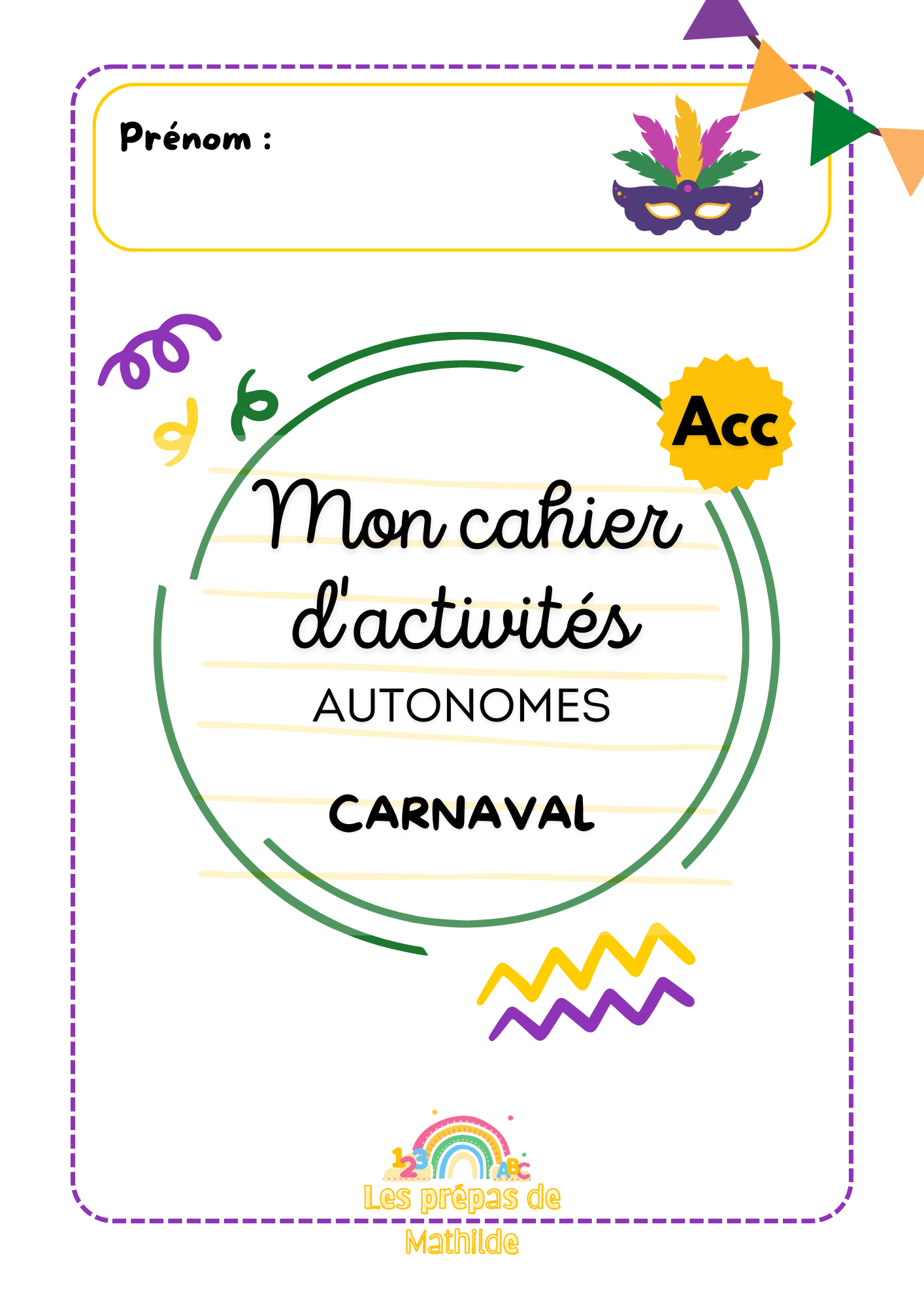 Cahiers autonomes : Carnaval